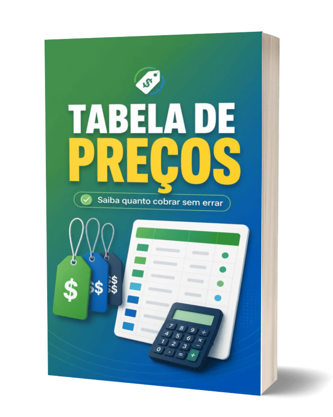 Tabela de preços pronta