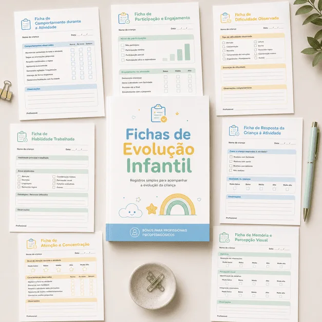 Fichas de Evolução Infantil