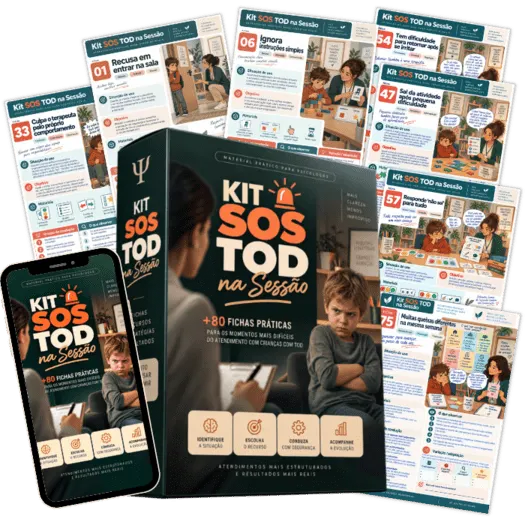 Kit SOS TOD na Sessão - Apresentação das fichas práticas